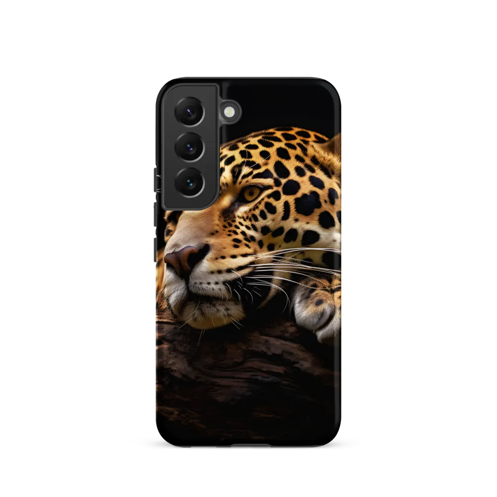 Tranquil Majesty: The Resting Leopard