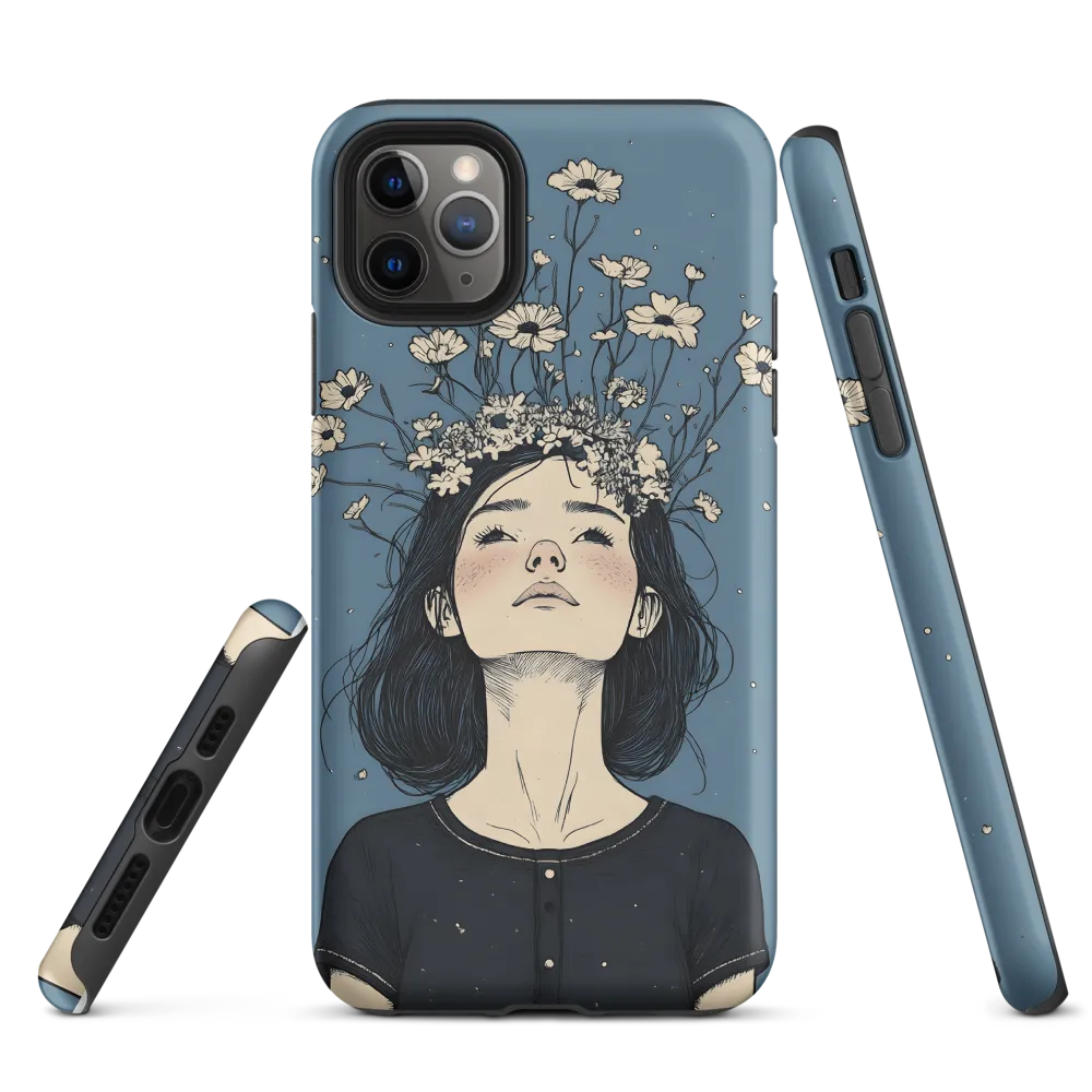 Floral Serenity: A Portrait of Tranquility