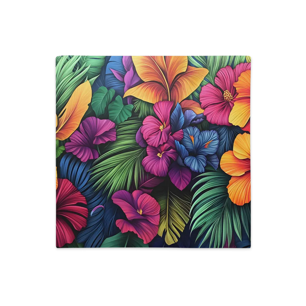 Tropical Symphony | Pillow Case | 18″×18″