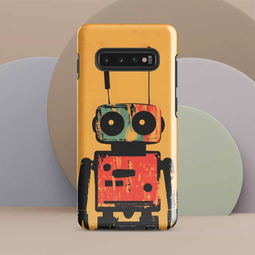 Playful Robot | Phone Case |  S10 Plus | Tough Case | Glossy