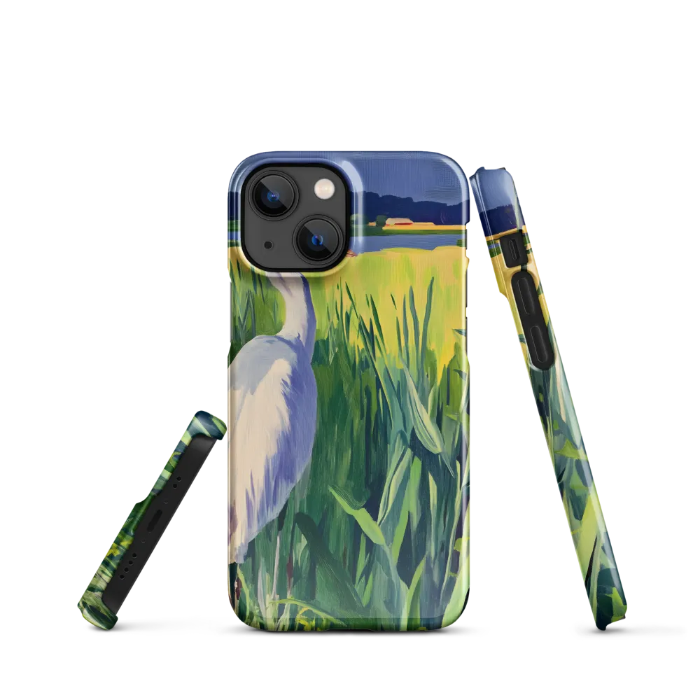 Graceful Presence: The Heron in the Meadow