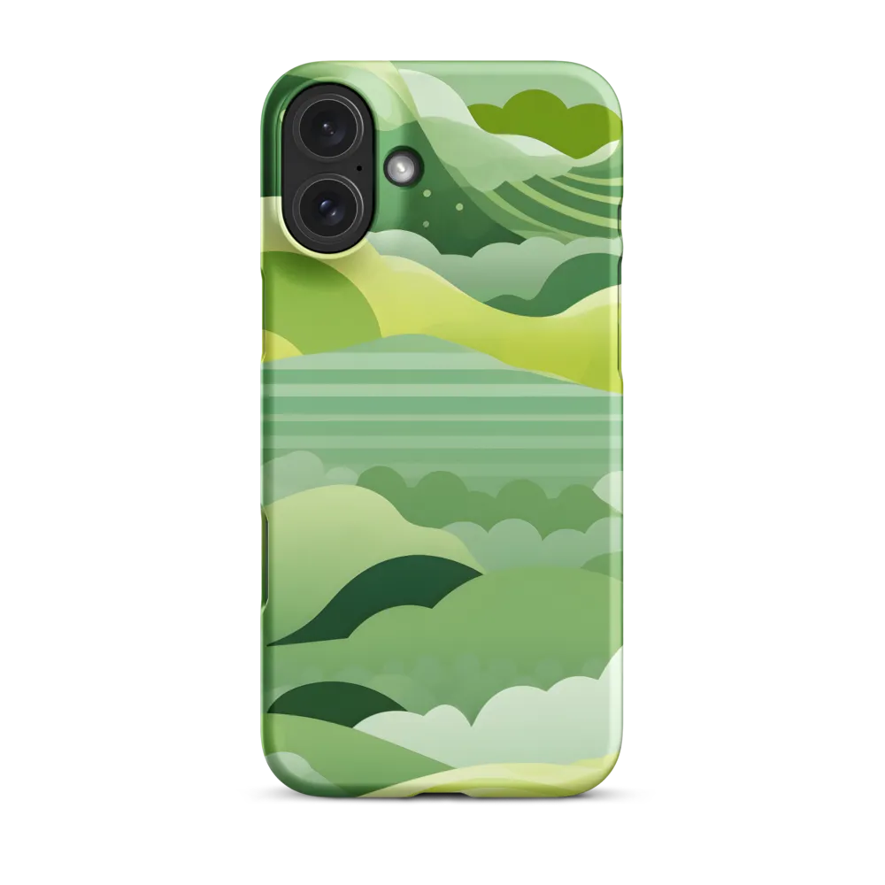 Tranquility in Green Waves