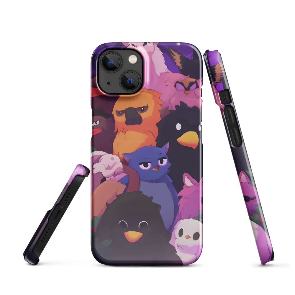 Whimsical Avian Gathering