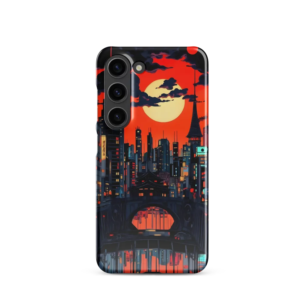 Nightfall in a Neon City