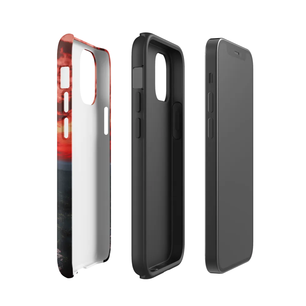 Reflections at Dusk | Phone Case |  12 mini | Tough Case | Matte