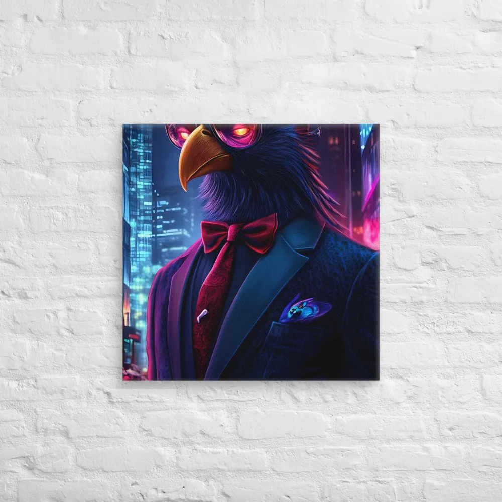 The Dapper Avian | Canvas | 24″×24″