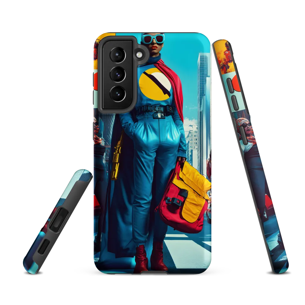 Urban Power: A Superhero's Stance