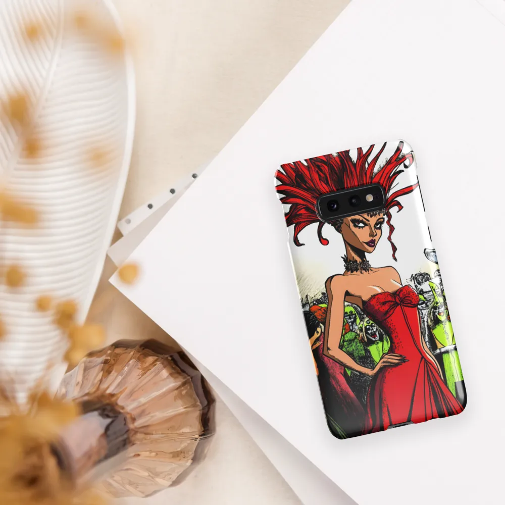 Fiery Elegance: A Fashion Statement