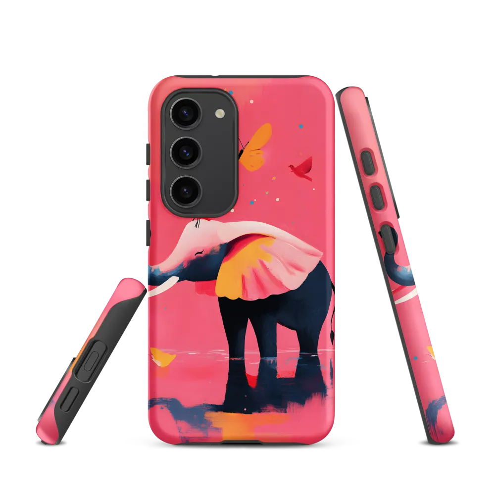 Whimsical Serenity: The Playful Elephant