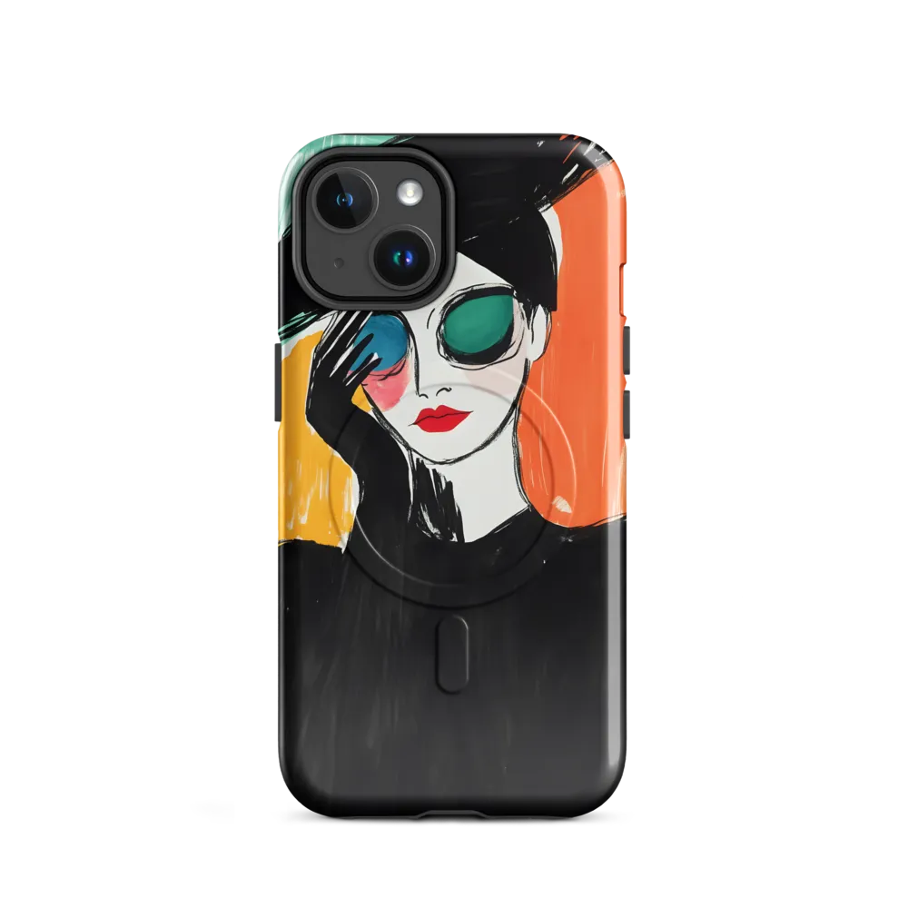 Elegance in Shadows | Phone Case |  14 | MagSafe® Tough Case | Glossy