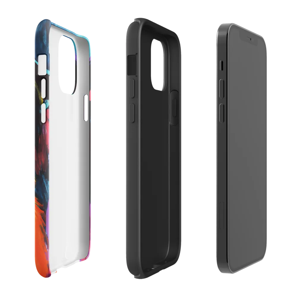 Vibrant Companions: An Expression of Canine Spirit | Phone Case |  12 Pro | Tough Case | Glossy