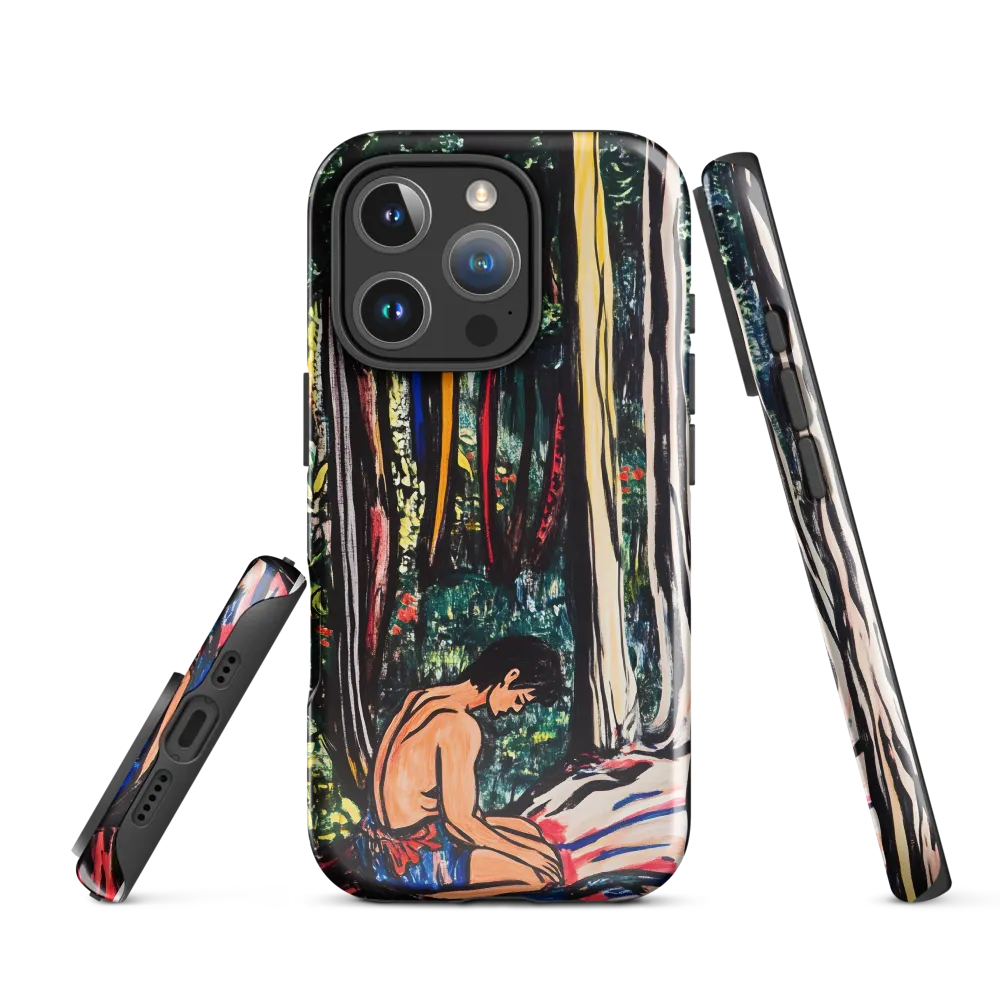 Contemplation in Nature | Phone Case |  16 Pro | Tough Case | Glossy