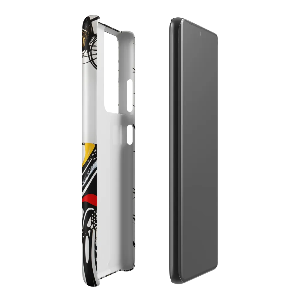 Whispers of the Abstract | Phone Case |  S21 Ultra | Snap Case | Matte
