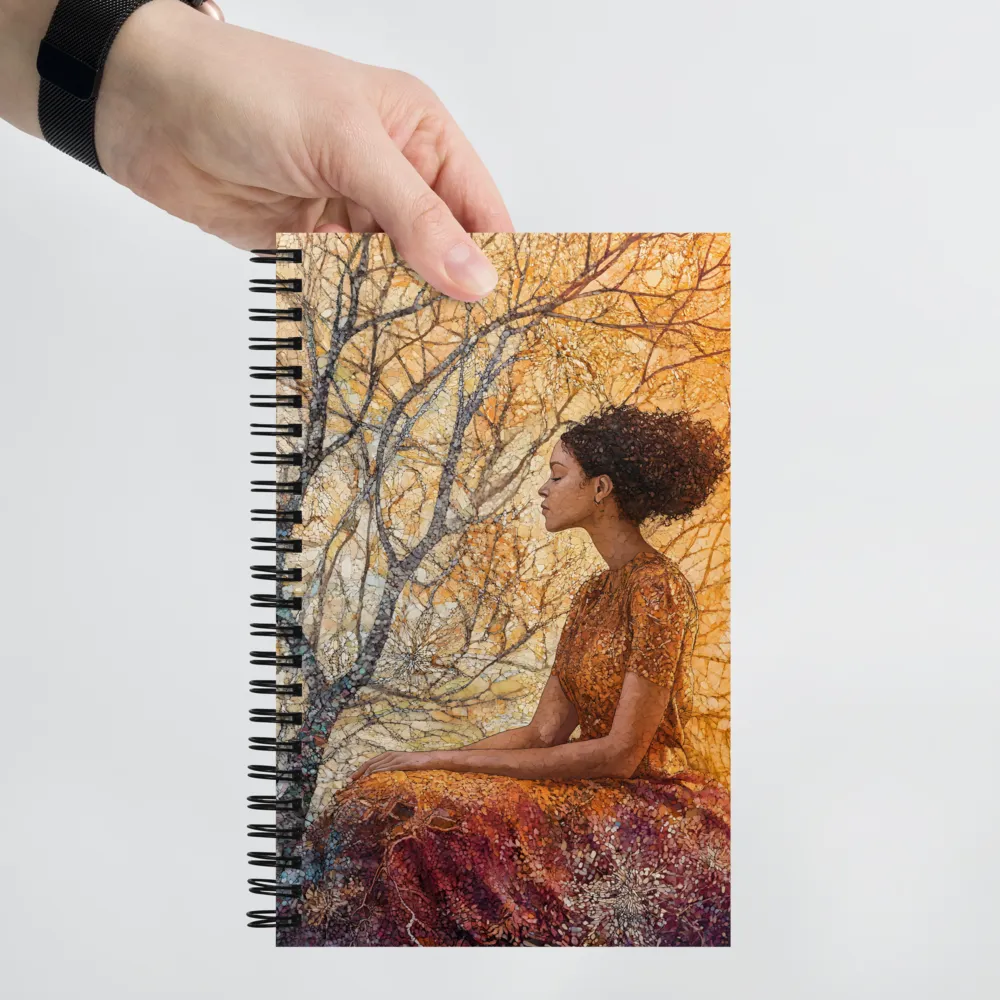 Whispers of Autumn | Spiral Notebook