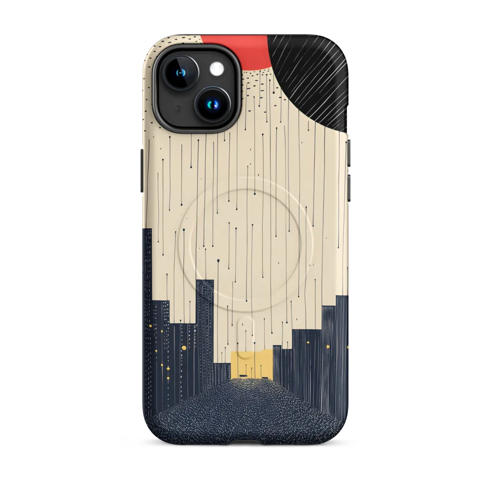 Whispers of the Urban Sky | Phone Case |  15 Plus | MagSafe® Tough Case | Matte