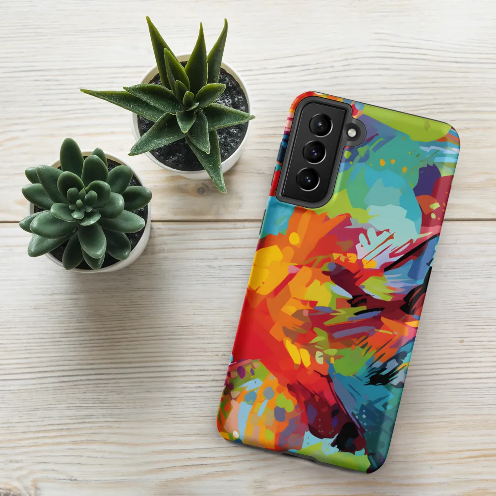 Colorful Lizard: An Abstract Adventure