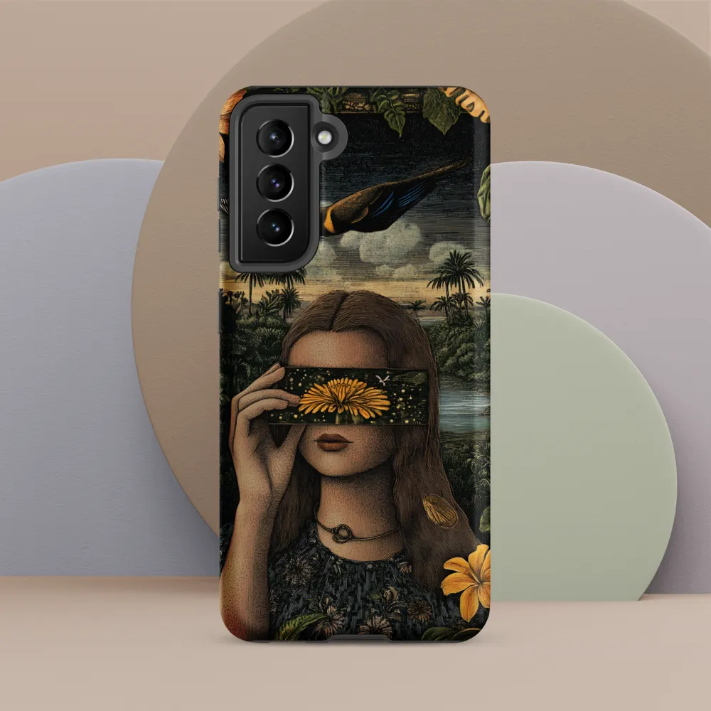 Veil of Nature: A Surreal Embrace