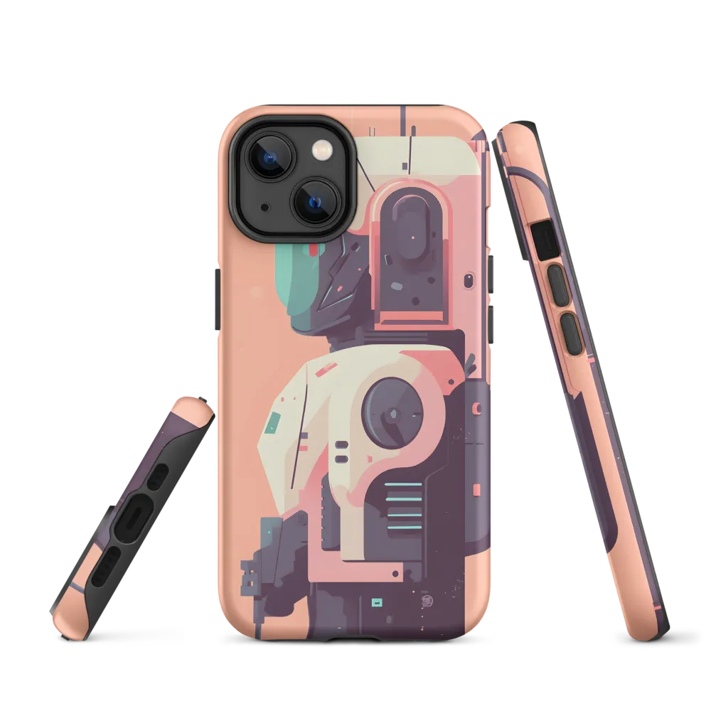 Futuristic Astronaut Bot | Phone Case |  14 | Tough Case | Matte