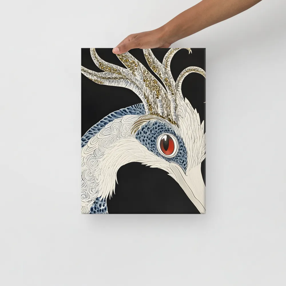 Elegance of the Majestic Peacock | Canvas | 12″×16″