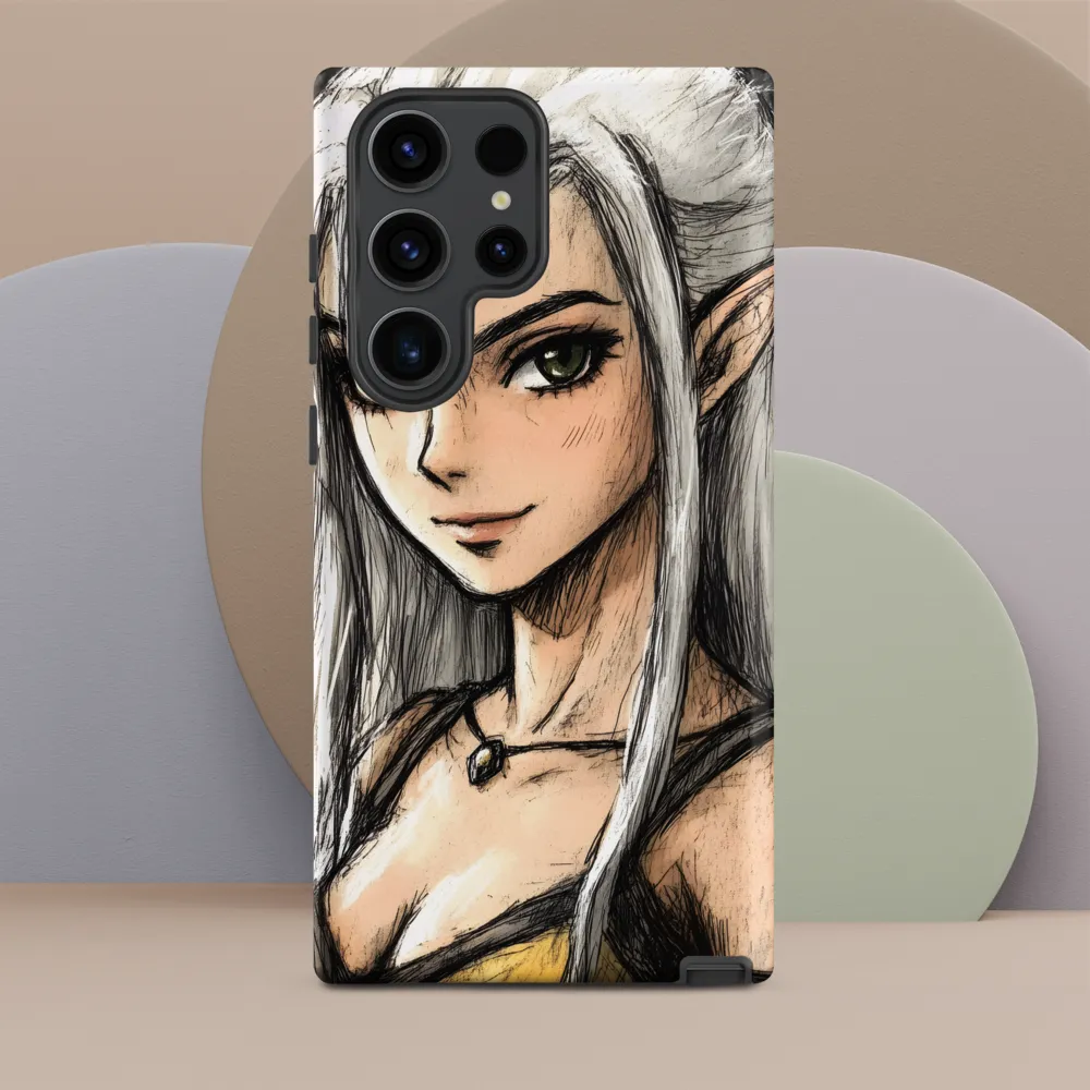 Ethereal Elegance: The Elf's Portrait