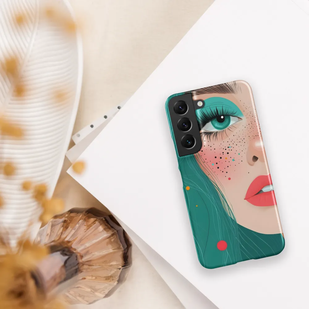 A Playful Portrait: Turquoise Temptation