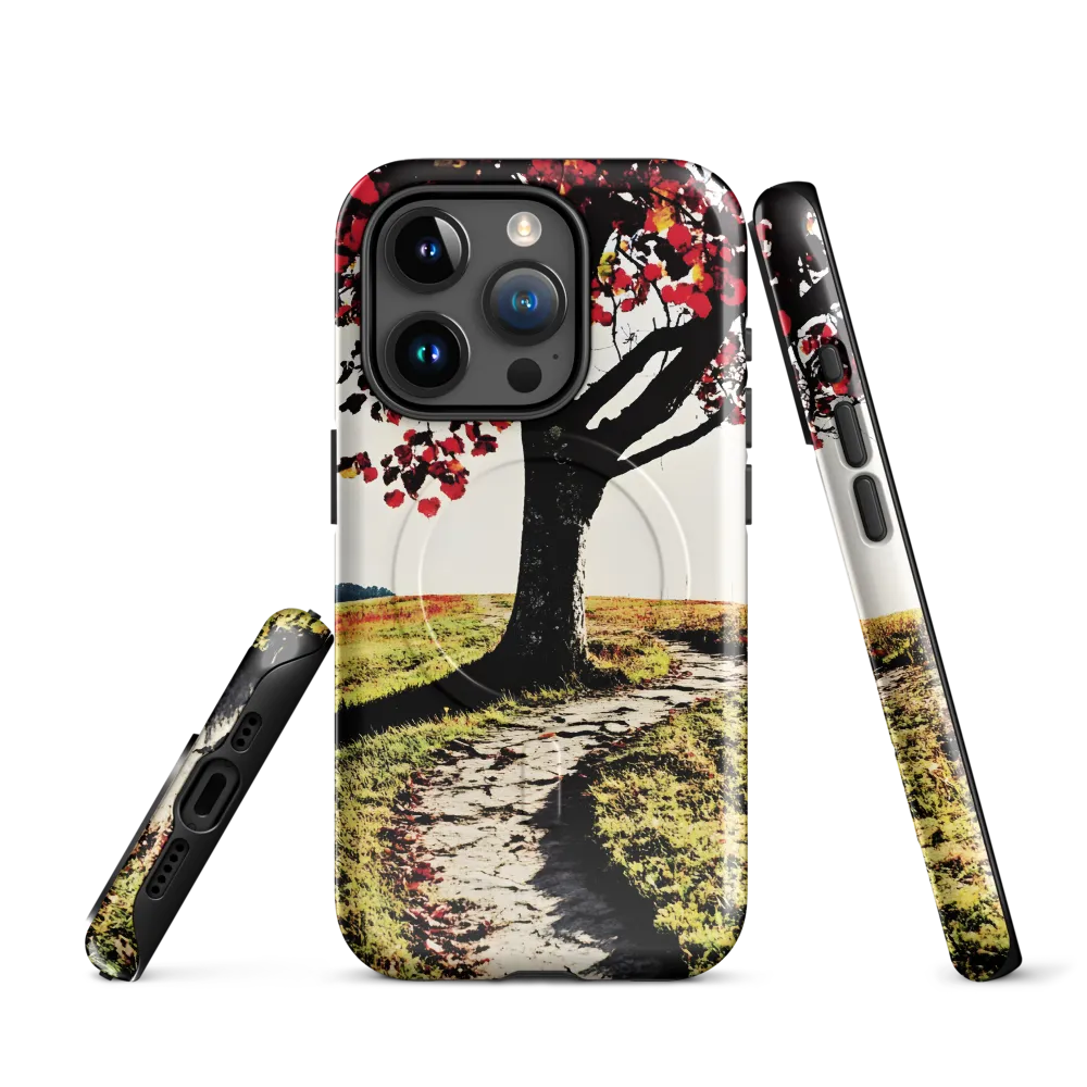 Autumn's Embrace | Phone Case |  15 Pro | MagSafe® Tough Case | Glossy