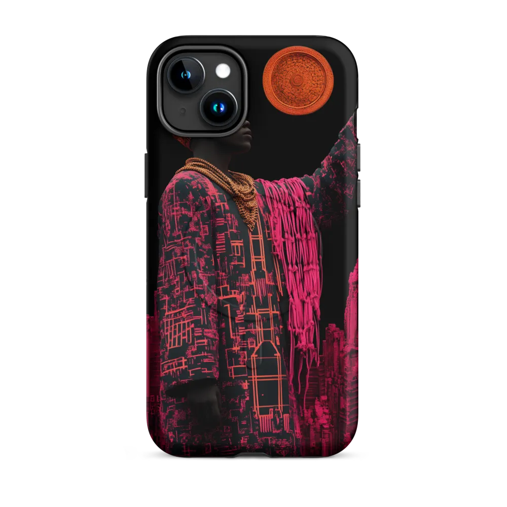 Regal Mystique: A Fusion of Tradition and Urbanity | Phone Case |  15 Plus | MagSafe® Tough Case | Matte