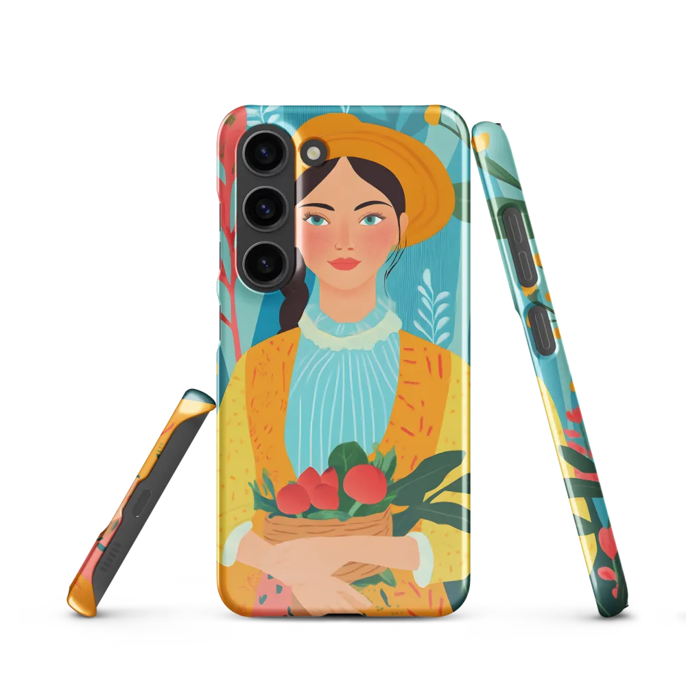 Harvesting Joy | Phone Case |  S23 | Snap Case | Glossy