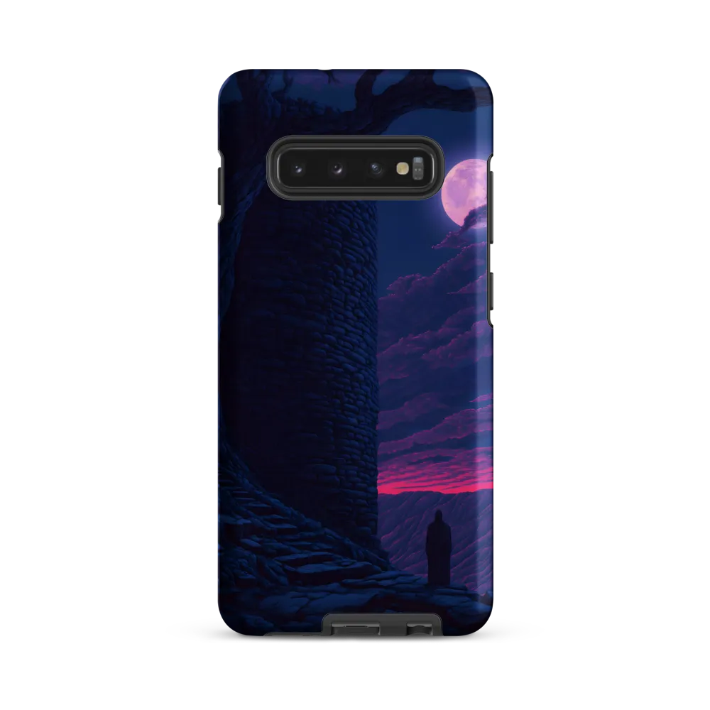 Moonlit Solitude | Phone Case |  S10 Plus | Tough Case | Matte