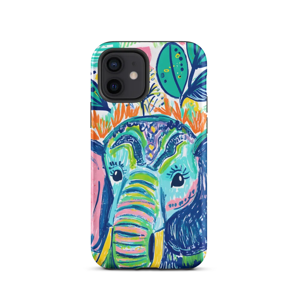 Whimsical Elephant Portrait