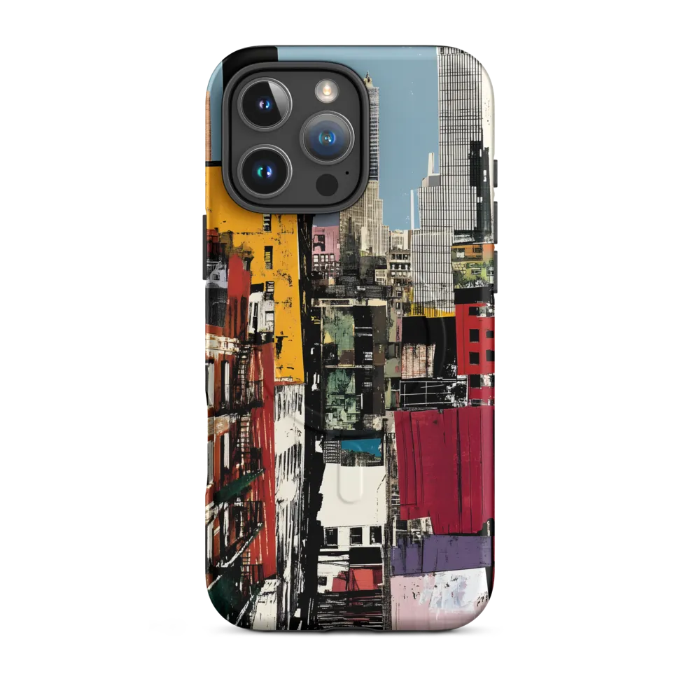 Urban Collage: A Vivid Cityscape