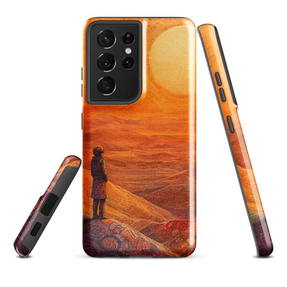 Reflections of a Distant Sun | Phone Case |  S21 Ultra | Tough Case | Glossy