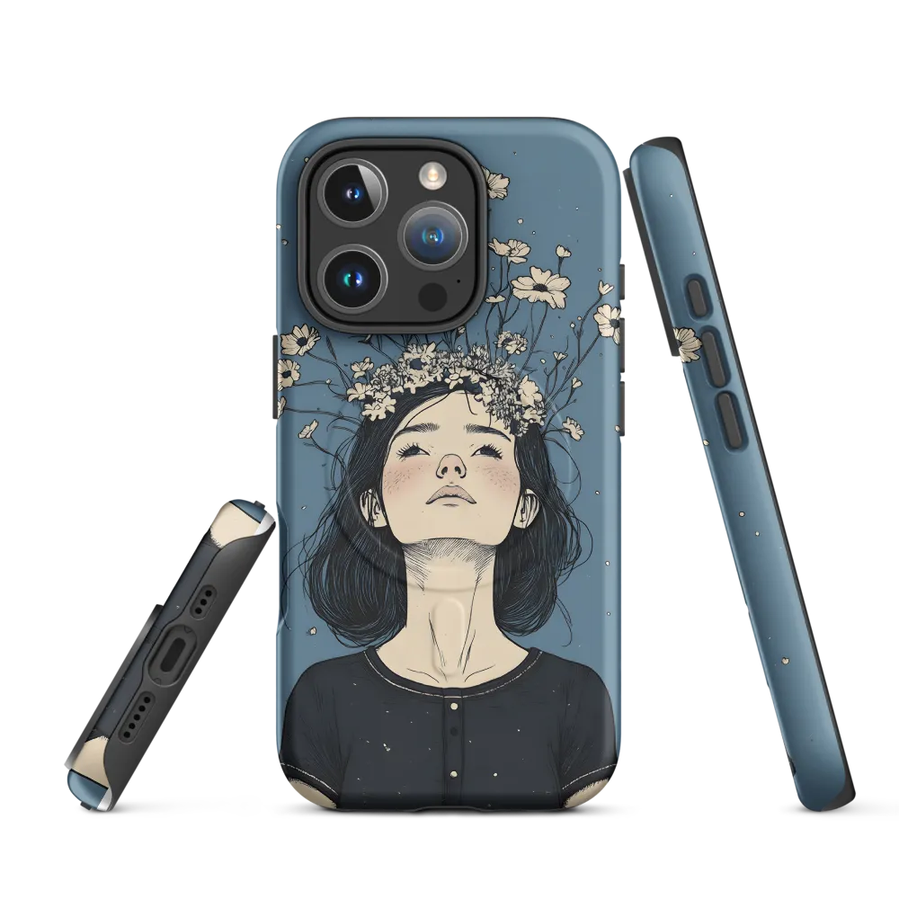 Floral Serenity: A Portrait of Tranquility