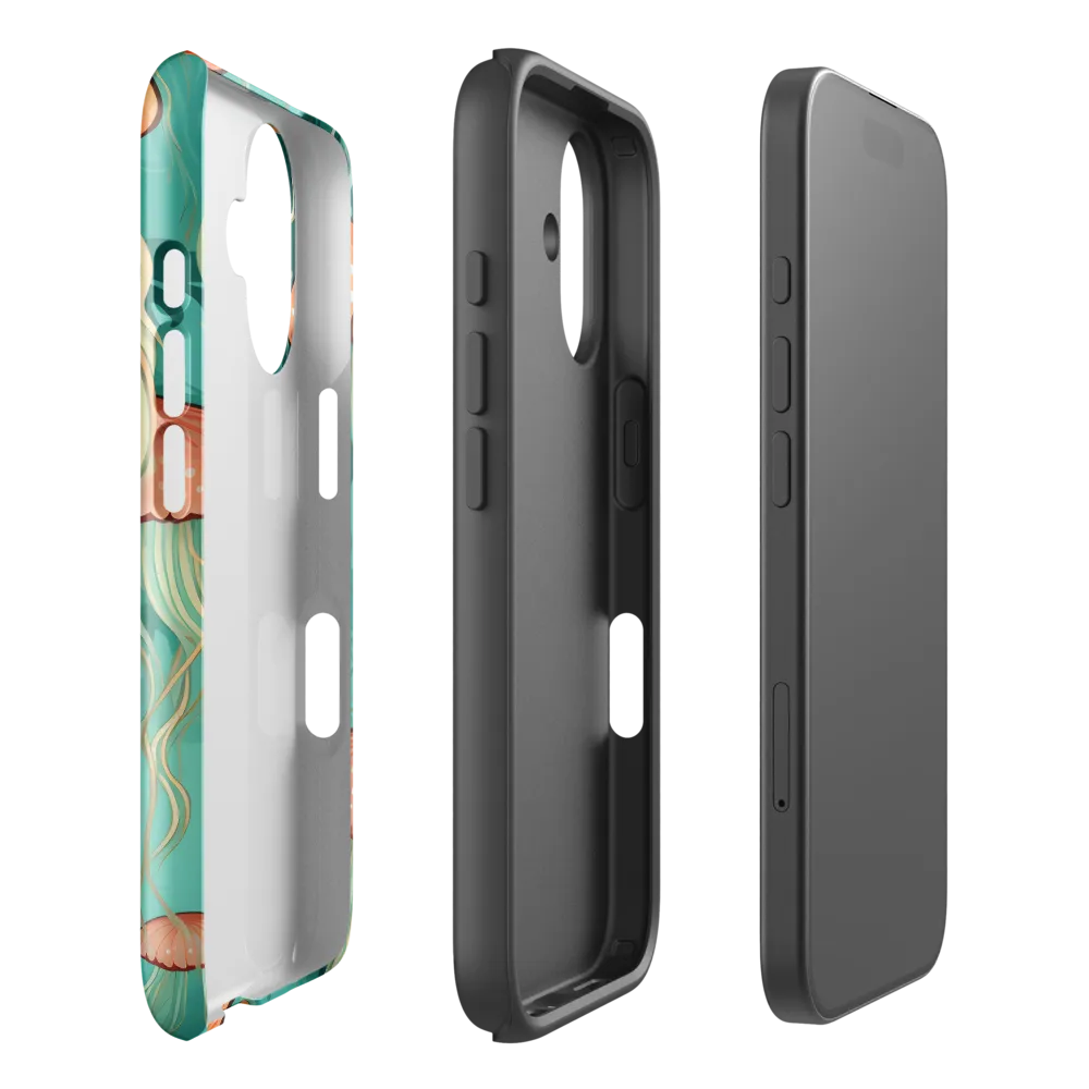 Ethereal Dance of Jellyfish | Phone Case |  16 | Tough Case | Glossy