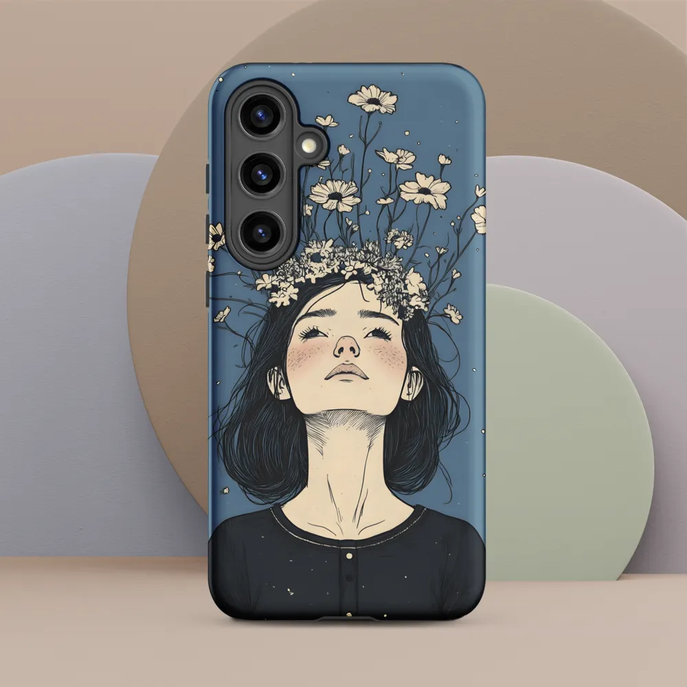 Floral Serenity: A Portrait of Tranquility