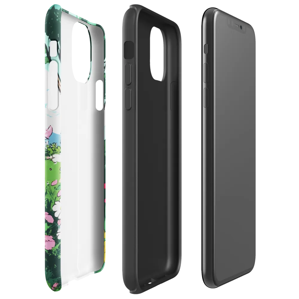 A Serene Journey Through Nature | Phone Case |  11 Pro Max | Tough Case | Glossy