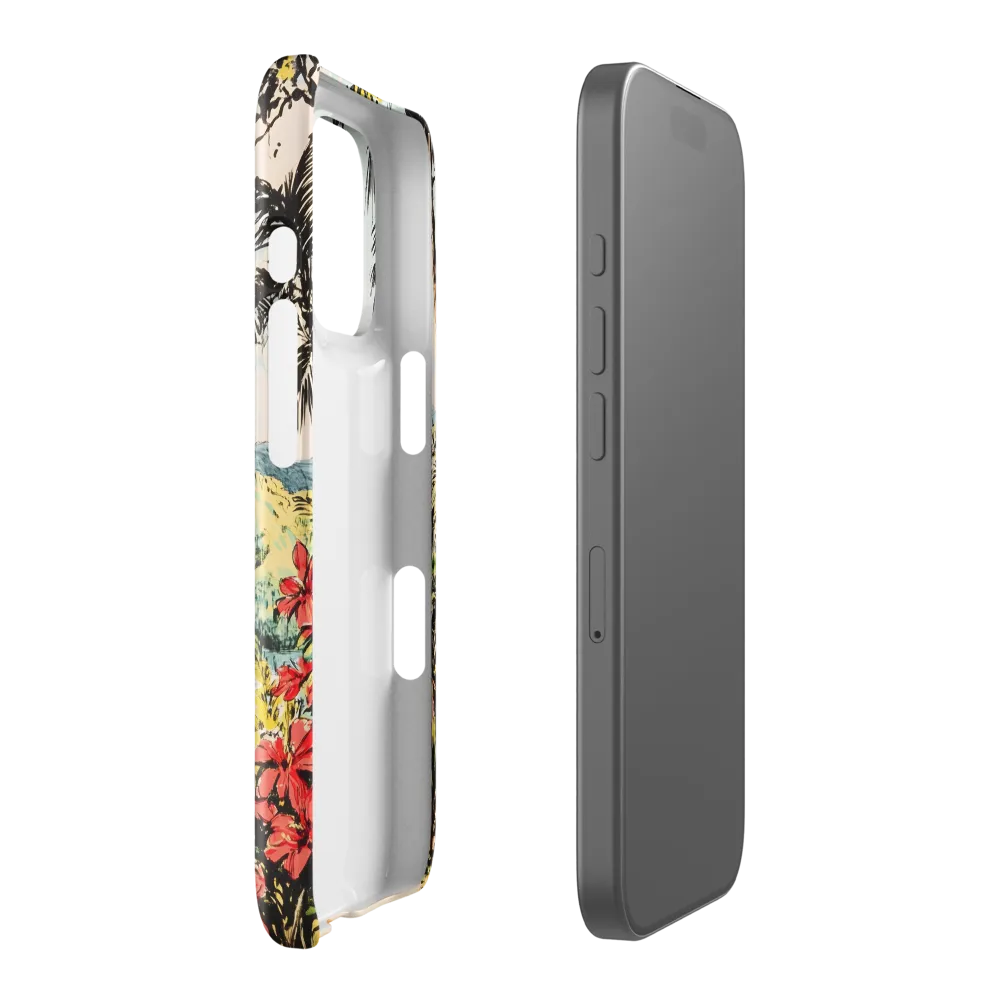 Tropical Serenity | Phone Case |  16 Pro | Snap Case | Glossy