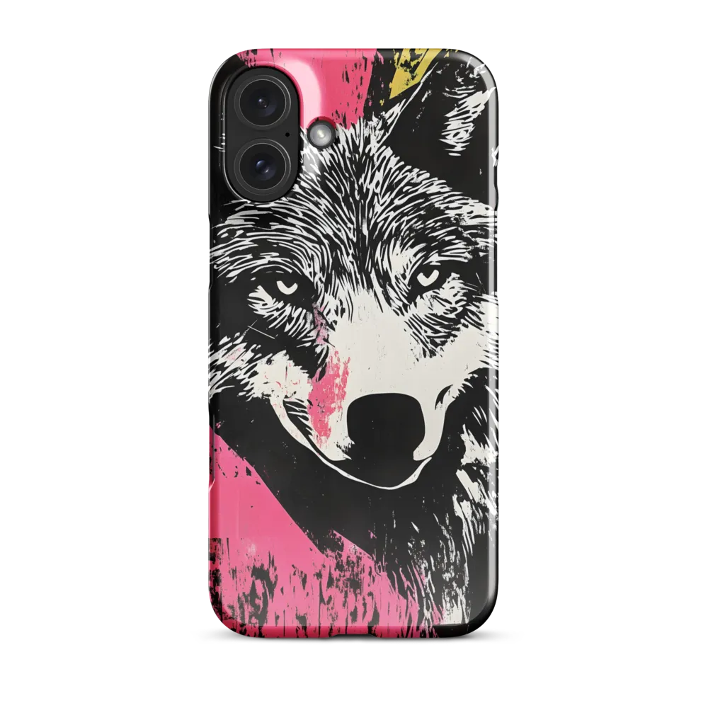 Intense Gaze of the Wolf