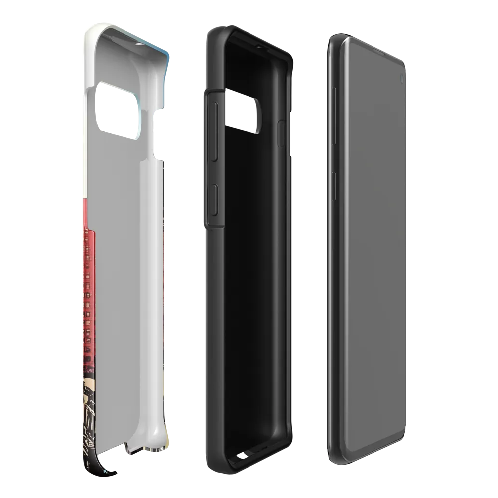 Urban Symphony: A Tribute to the Skyline | Phone Case |  S10 Plus | Tough Case | Glossy