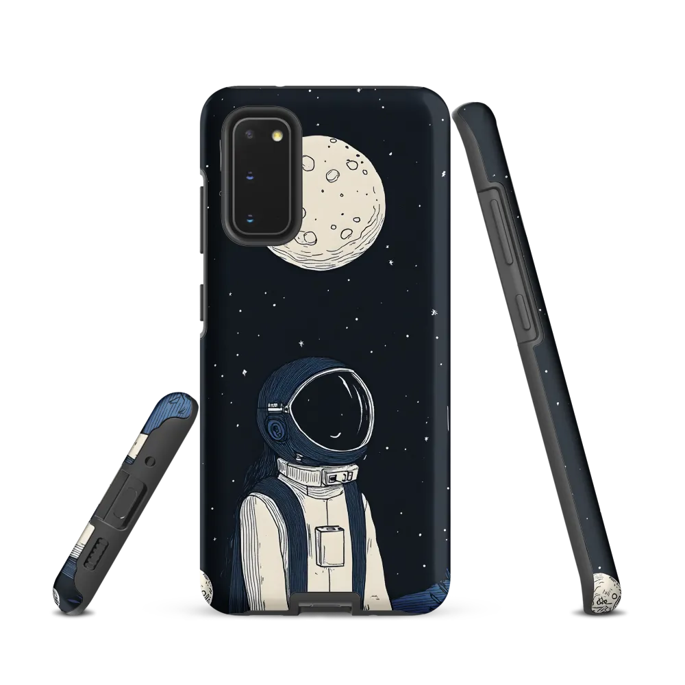 Gazing at the Cosmos | Phone Case |  S20 | Tough Case | Matte