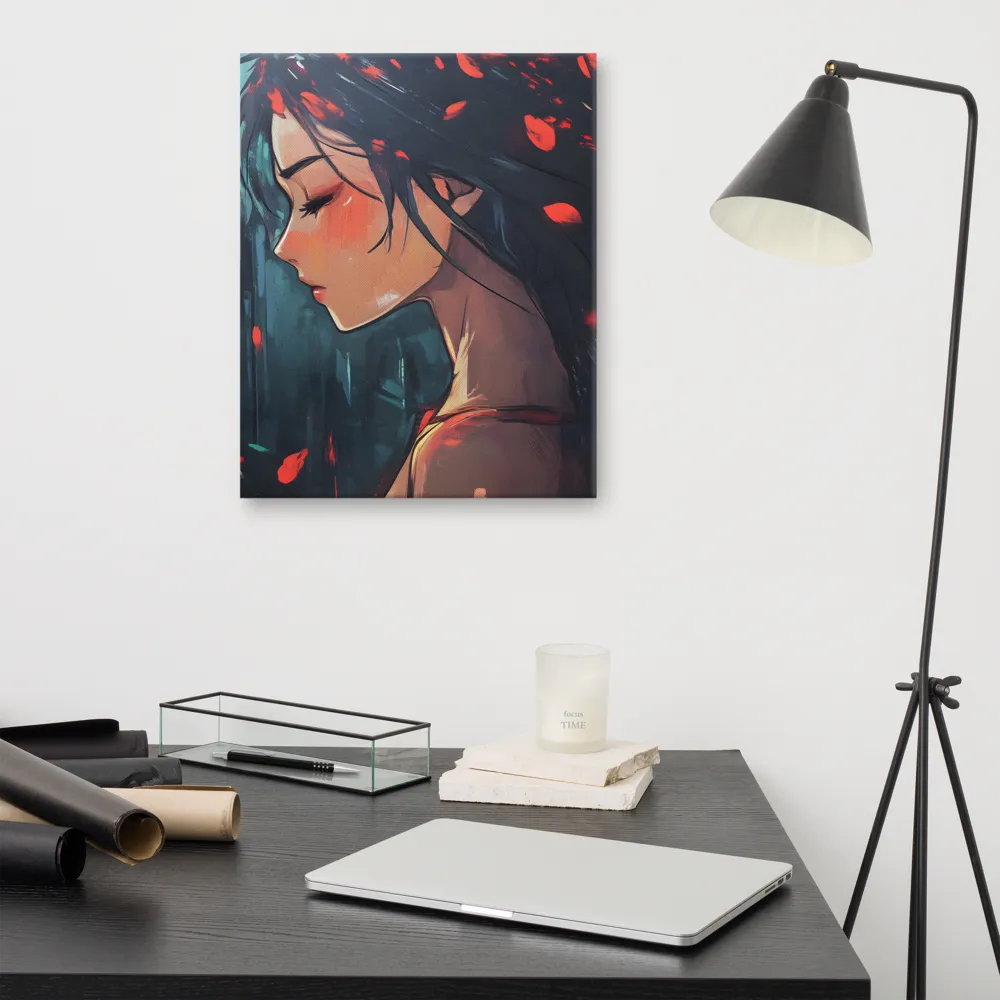 Whispers of Melancholy | Canvas | 16″×20″