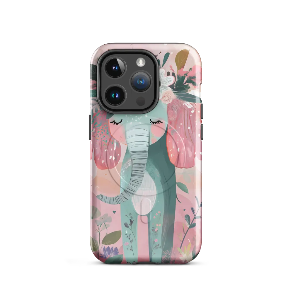 Whimsical Elephant in Bloom