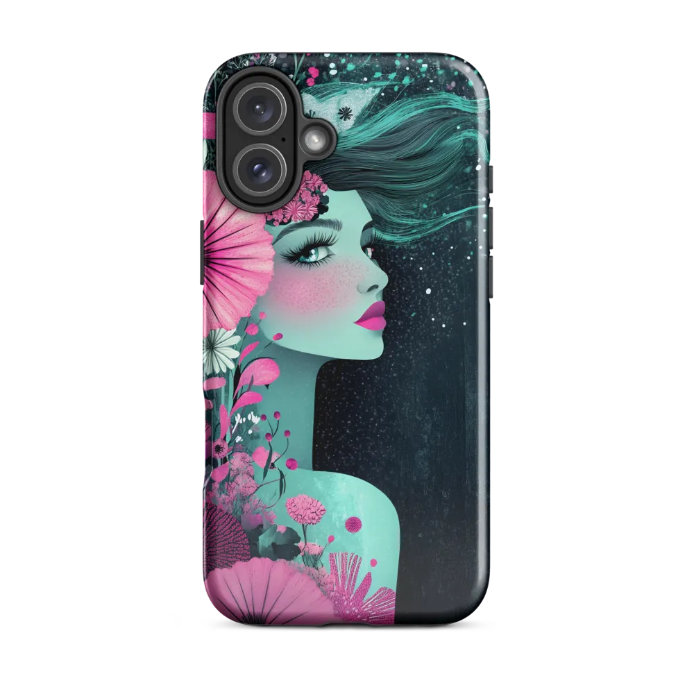 Floral Harmony: Portrait of Serenity