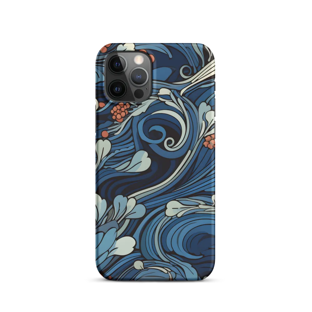 Nature's Elegance: An Oceanic Tapestry | Phone Case |  12 Pro | Snap Case | Matte
