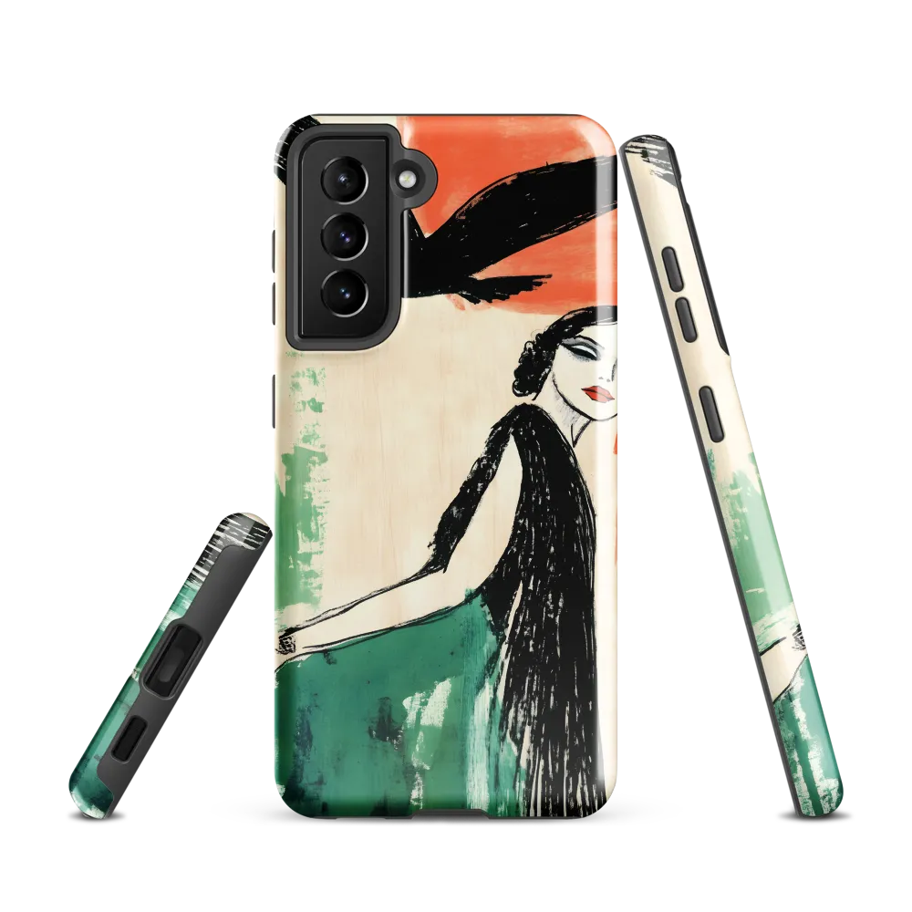 Elegance in Flight | Phone Case |  S21 | Tough Case | Glossy