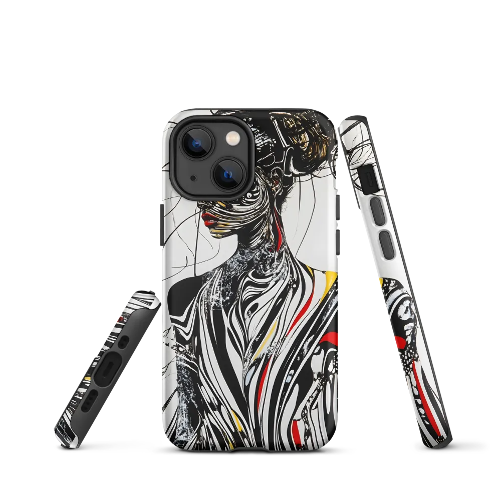 Whispers of the Abstract | Phone Case |  13 mini | Tough Case | Matte