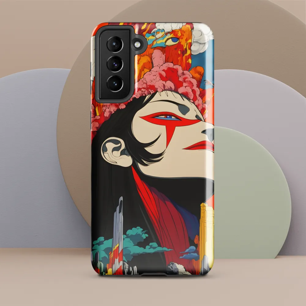 Eruption of Power | Phone Case |  S21 Plus | Tough Case | Glossy