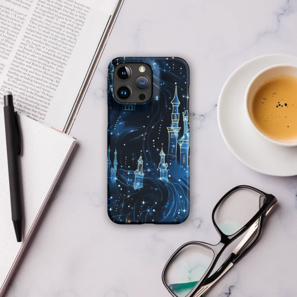 Dreamy Castles in a Starry Sky | Phone Case |  15 Pro Max | Snap Case | Matte
