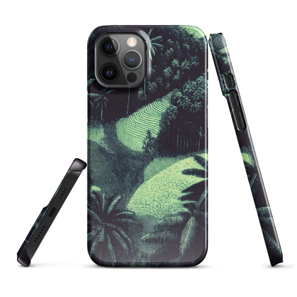 Harmony in Green: A Surreal Landscape