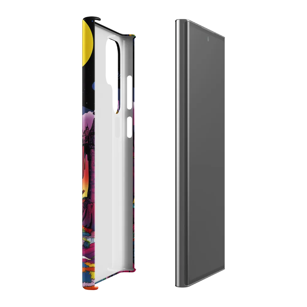 Celestial Dreams: A Journey Through an Alien Landscape | Phone Case |  S22 Ultra | Snap Case | Matte